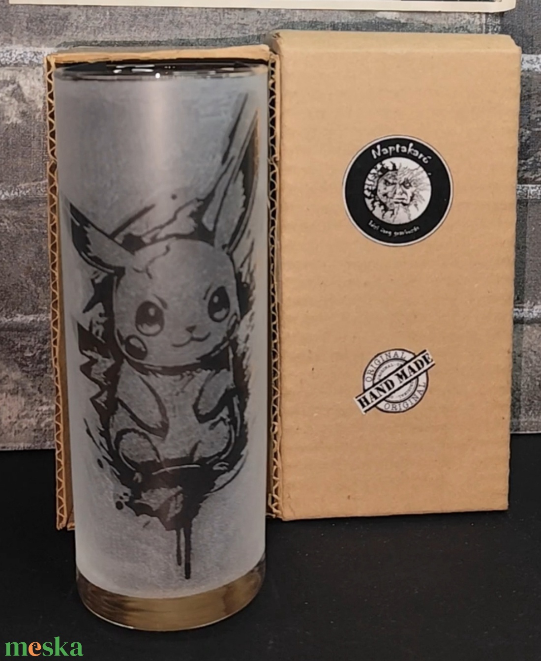 Picachu  - otthon & életmód - konyhafelszerelés, tálalás - tálalás - pohár - Meska.hu