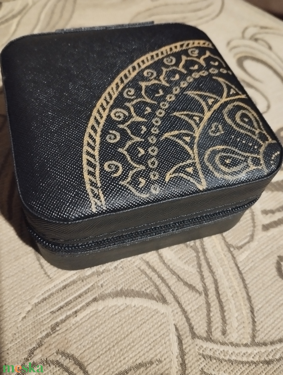 Festett utazós ékszertartó  - ékszer - ékszertartó - ékszerdoboz - Meska.hu