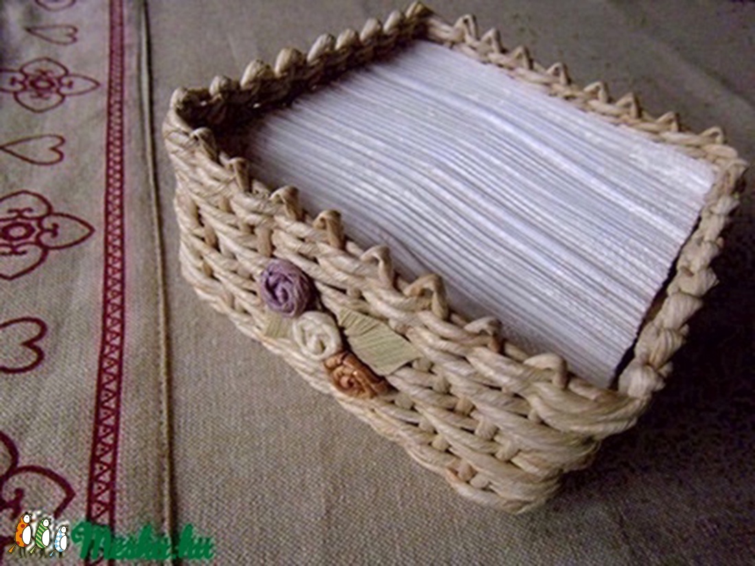 Papírzsebkendő tartó - kicsi -  - Meska.hu