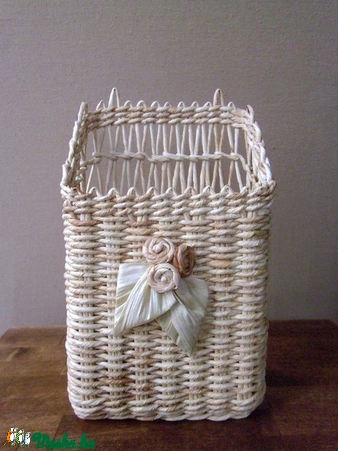 Tároló csuhéból - nagy -  - Meska.hu