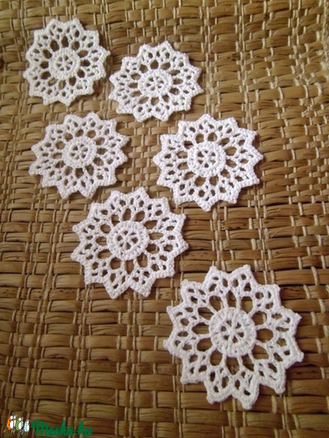 Horgolt hópelyhek IV. -  - Meska.hu