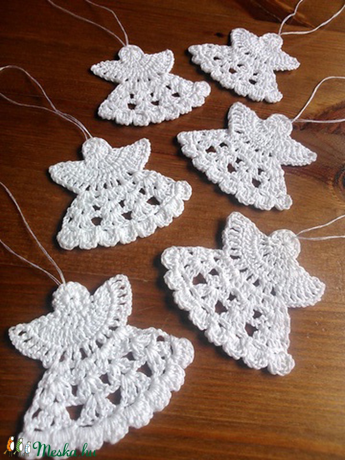 Horgolt angyalkák -  - Meska.hu
