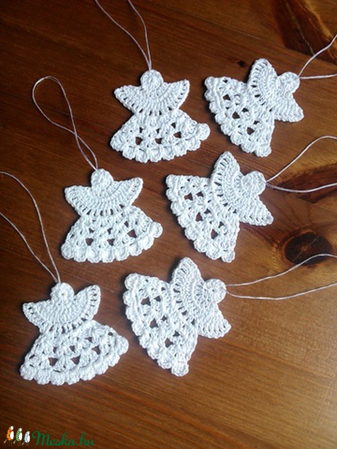 Horgolt angyalkák -  - Meska.hu