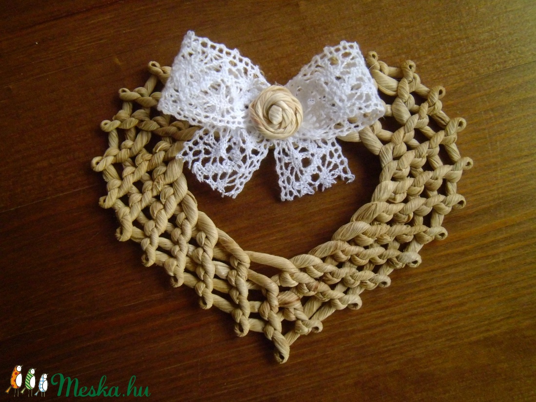 Csuhészívek csipkével -  - Meska.hu