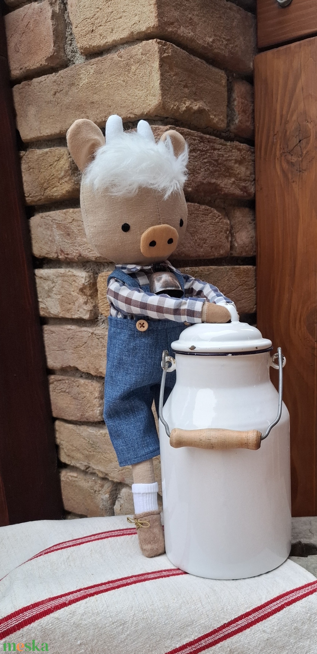 Boci Joci - öltöztethető varrott tehén figura - játék & sport - plüssállat & játékfigura - más figura - Meska.hu