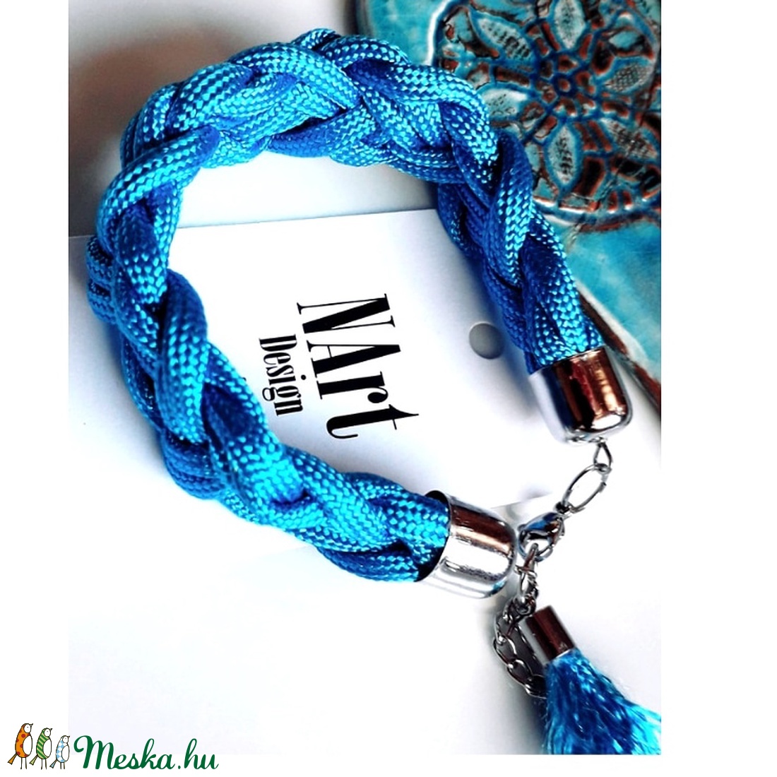 Türkiz Design nyaklánc - ékszer - nyaklánc - statement nyaklánc - Meska.hu