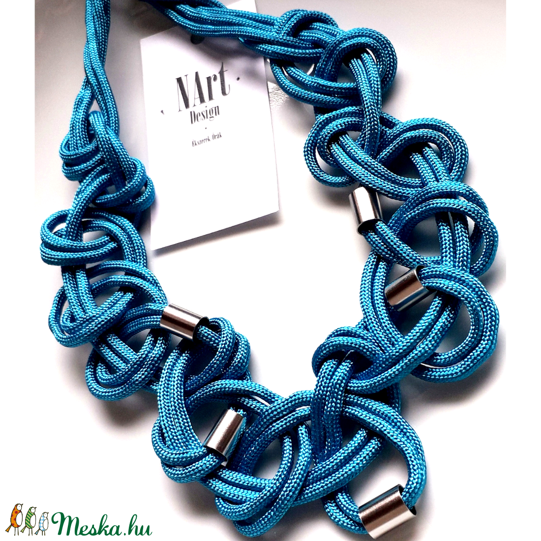 Türkiz Design nyaklánc - ékszer - nyaklánc - statement nyaklánc - Meska.hu