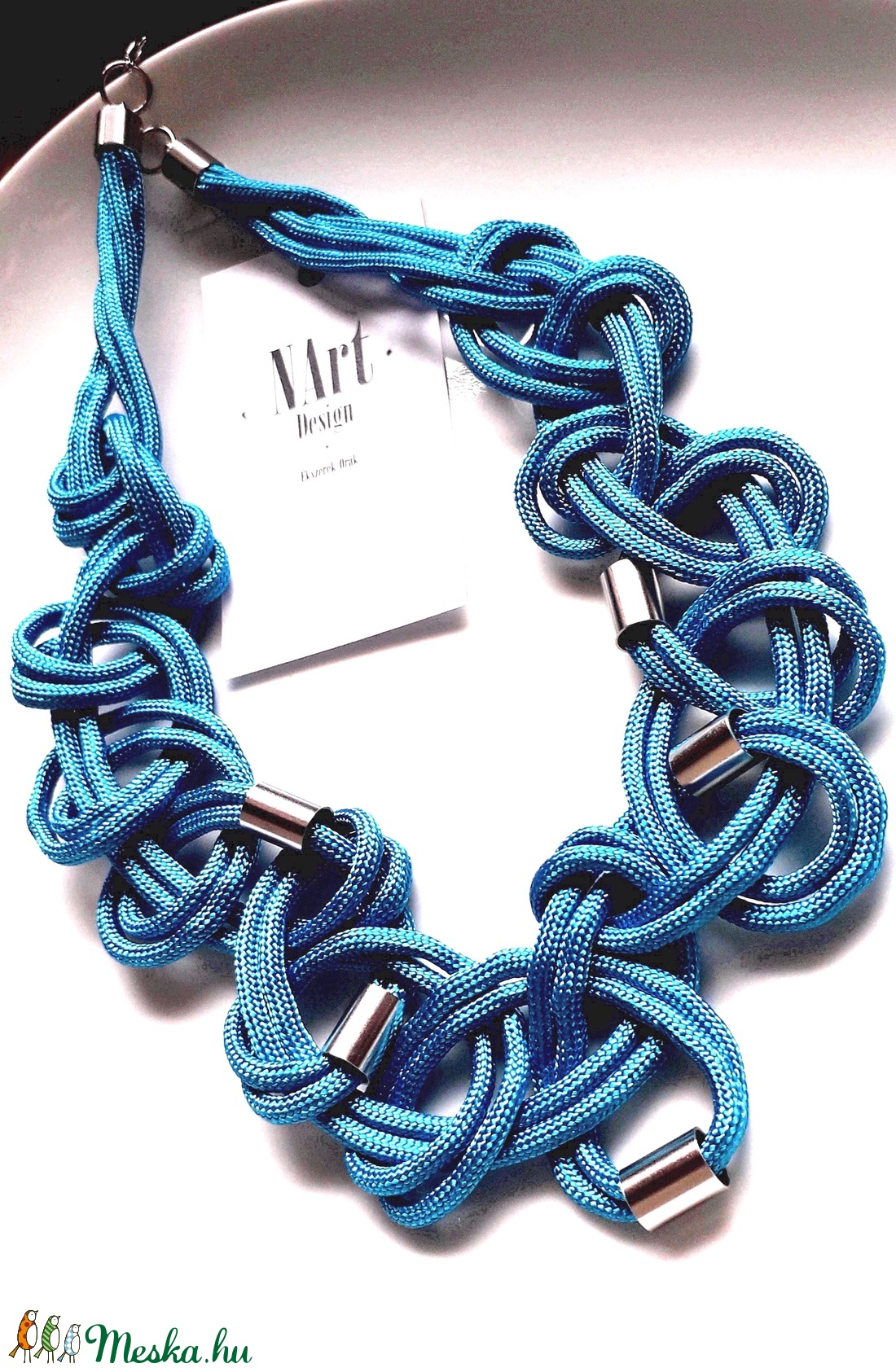 Türkiz Design nyaklánc - ékszer - nyaklánc - statement nyaklánc - Meska.hu