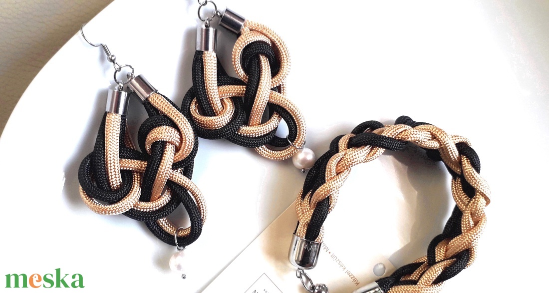 Liria design fülbevaló - ékszer - fülbevaló - lógó csepp fülbevaló - Meska.hu