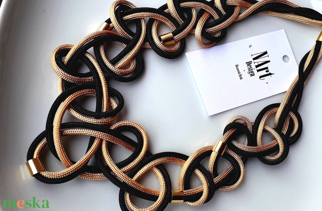 Noire Design nyaklánc - ékszer - nyaklánc - statement nyaklánc - Meska.hu