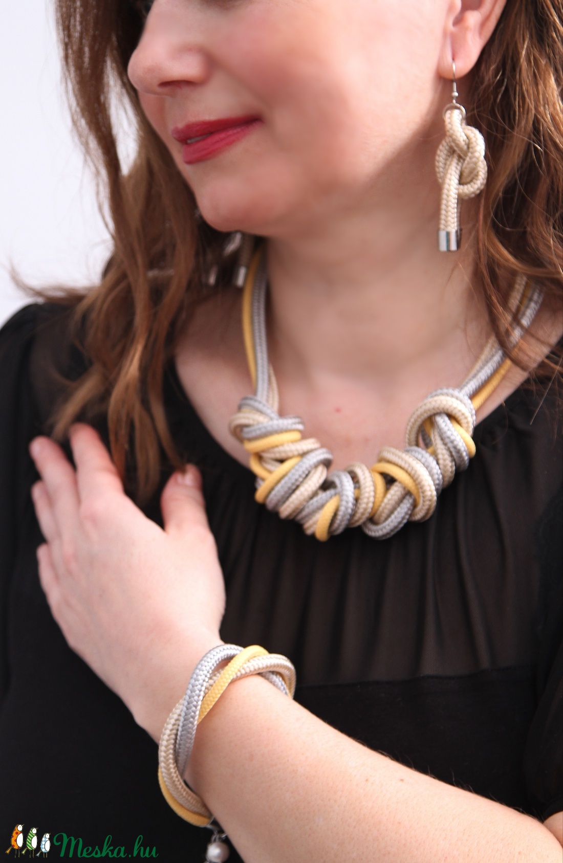 Narella design fülbevaló - ékszer - fülbevaló - lógó fülbevaló - Meska.hu