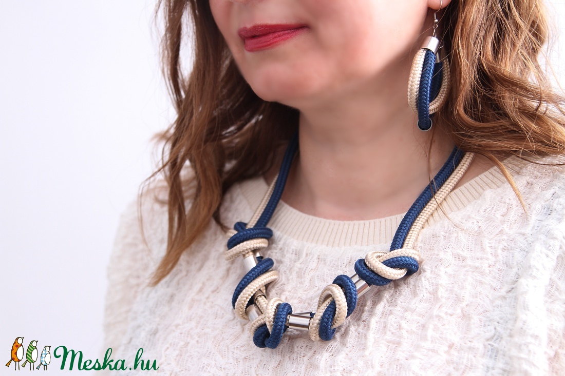 Tialla design fülbevaló - ékszer - fülbevaló - lógós kerek fülbevaló - Meska.hu