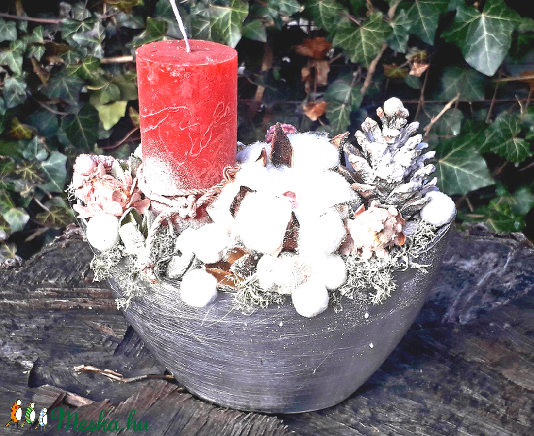 Adventi piros- fehér termés asztaldísz - adventi díszek - adventi asztaldísz - adventi díszek - Meska.hu Adventi piros- fehér termés asztaldísz - adventi díszek - adventi asztaldísz - adventi díszek - Meska.hu