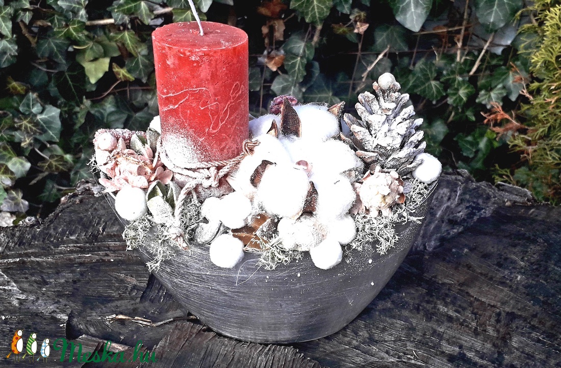 Adventi piros- fehér termés asztaldísz - adventi díszek - adventi asztaldísz - adventi díszek - Meska.hu Adventi piros- fehér termés asztaldísz - adventi díszek - adventi asztaldísz - adventi díszek - Meska.hu