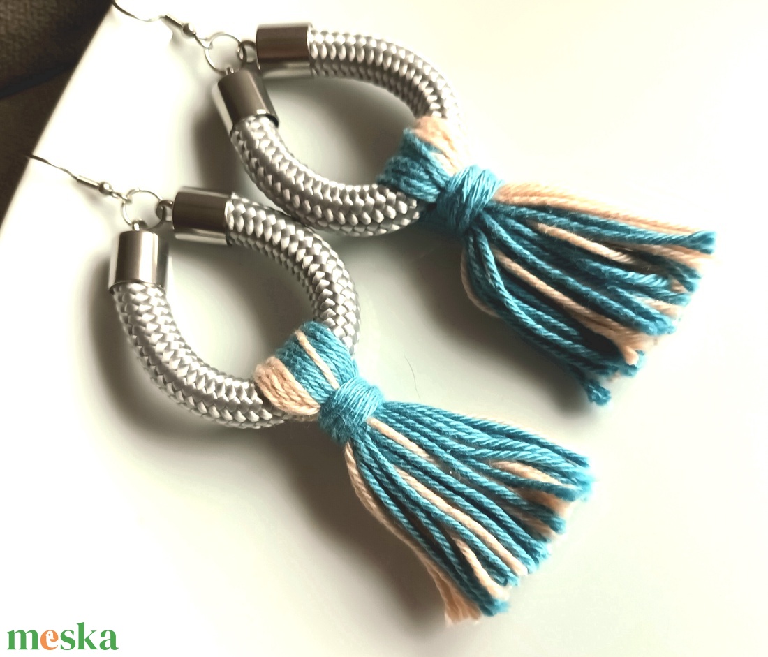 Griselle Design fülbevaló - ékszer - fülbevaló - lógó csepp fülbevaló - Meska.hu