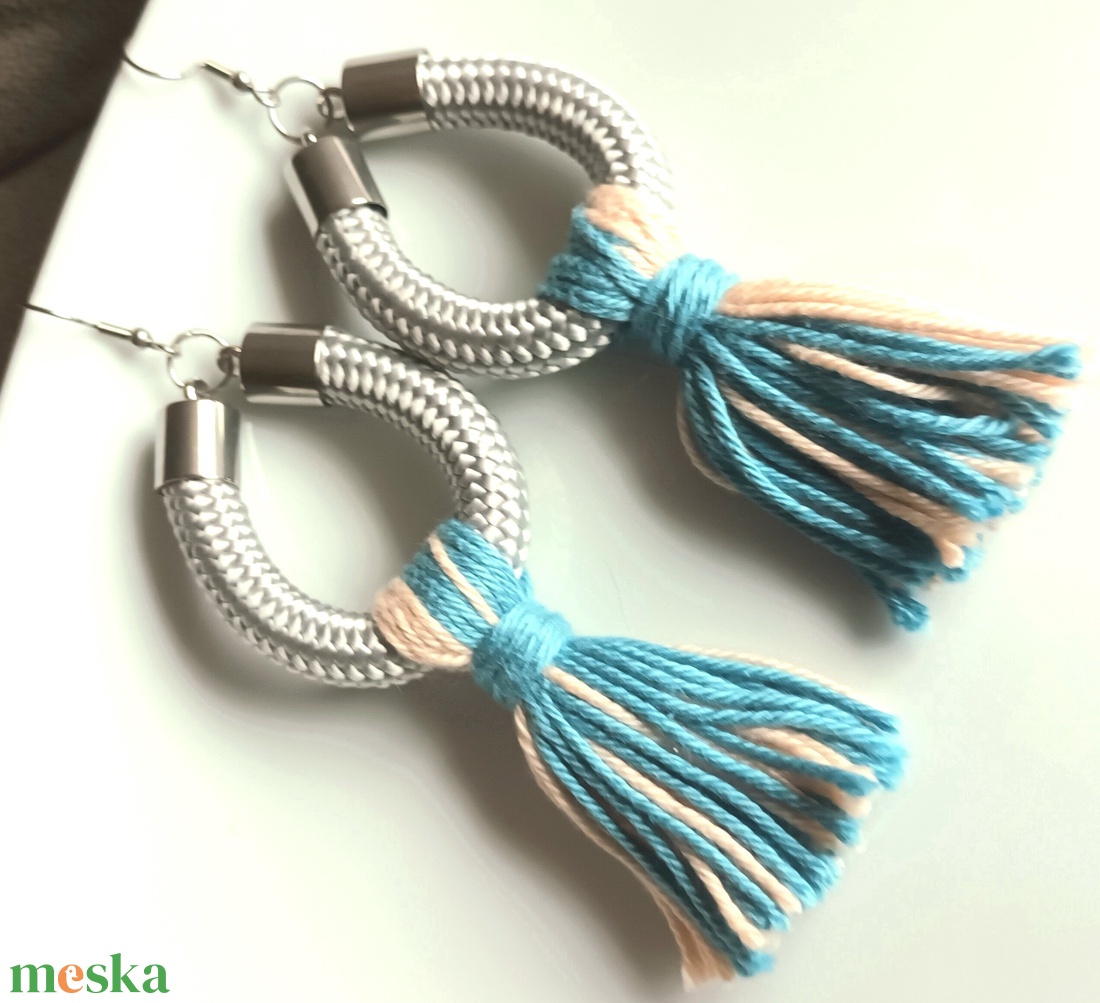 Griselle Design fülbevaló - ékszer - fülbevaló - lógó csepp fülbevaló - Meska.hu