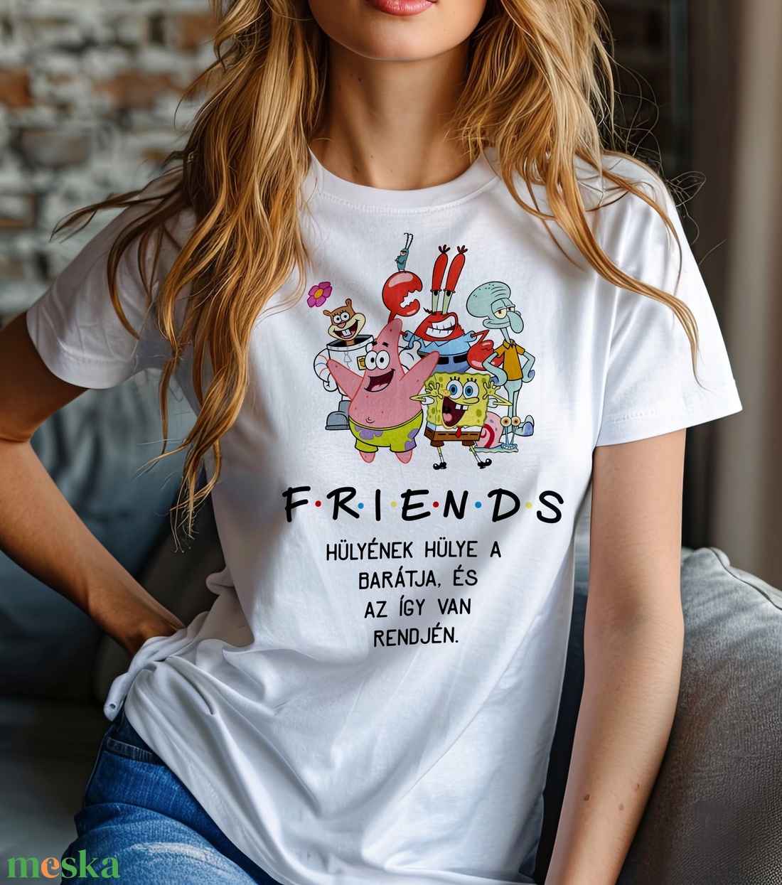 spongebob póló - ruha & divat - női ruha - póló, felső - Meska.hu spongebob póló - ruha & divat - női ruha - póló, felső - Meska.hu