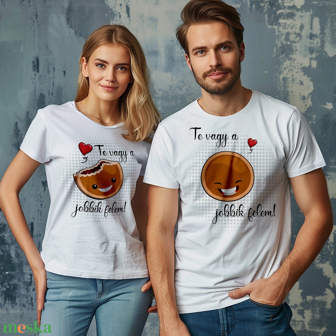 Páros póló - ruha & divat - páros szett - női-férfi páros szett - Meska.hu