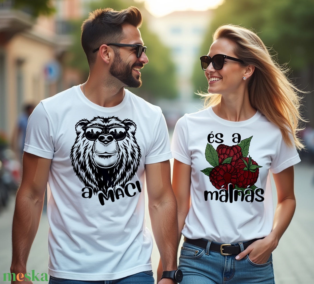 Páros póló - ruha & divat - páros szett - női-férfi páros szett - Meska.hu Páros póló - ruha & divat - páros szett - női-férfi páros szett - Meska.hu