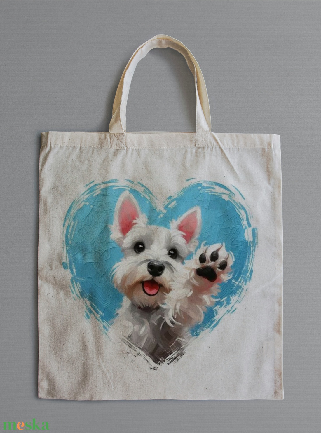 westy vászontáska - táska & tok - bevásárlás & shopper táska - shopper, textiltáska, szatyor - Meska.hu