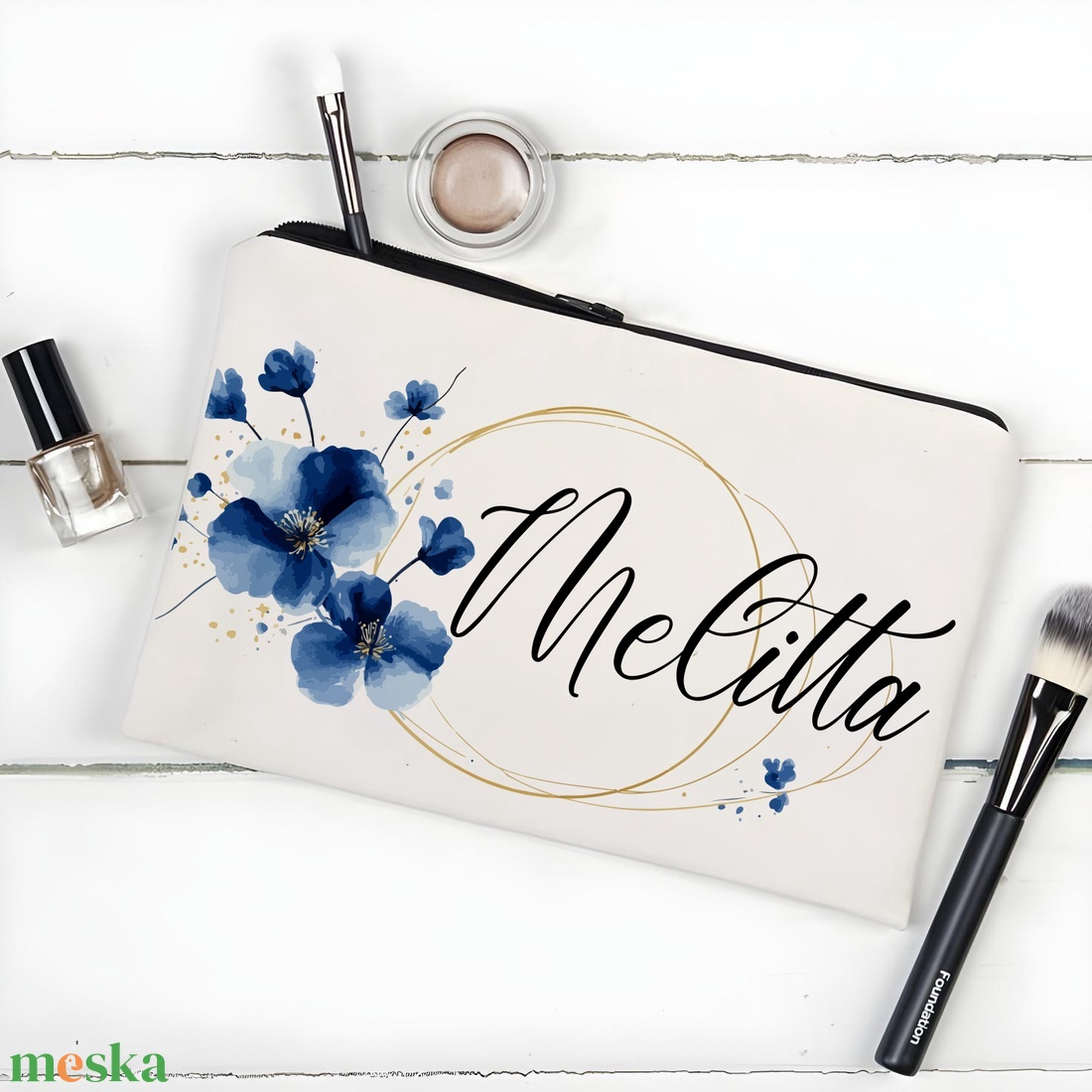 névreszóló sminktáska - táska & tok - neszesszer - Meska.hu