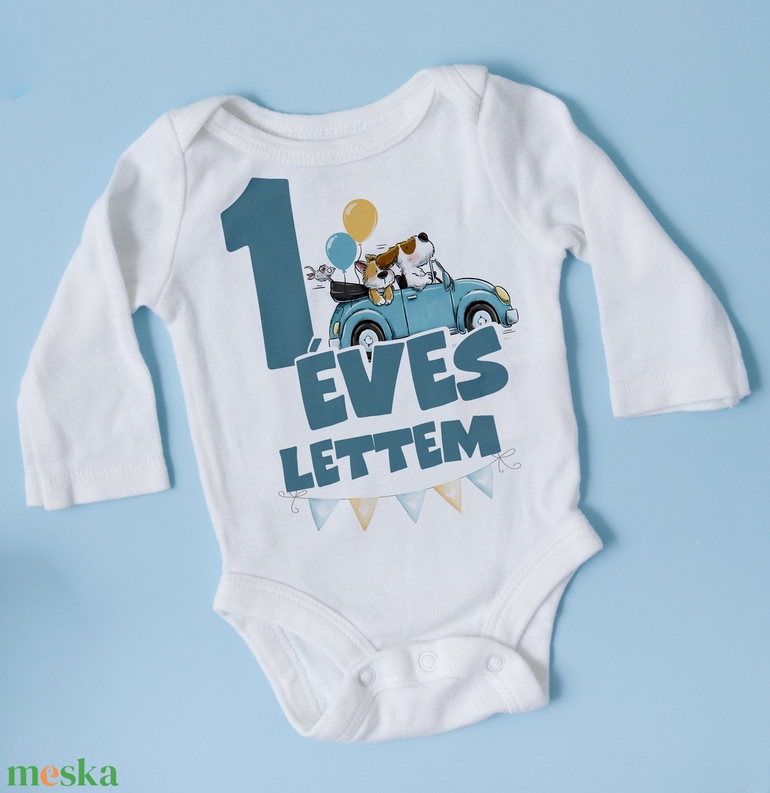 Szülinapi body - egyedi grafikával - baba - mama - babaruházat - baba body - Meska.hu