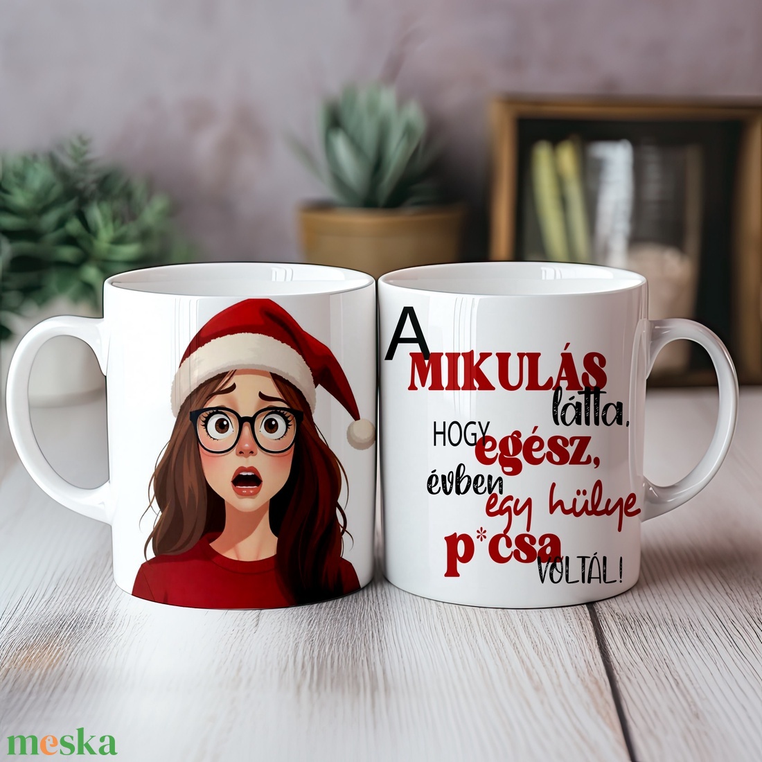 Mikulás bögre - otthon & életmód - konyhafelszerelés, tálalás - tálalás - bögre & csésze - Meska.hu