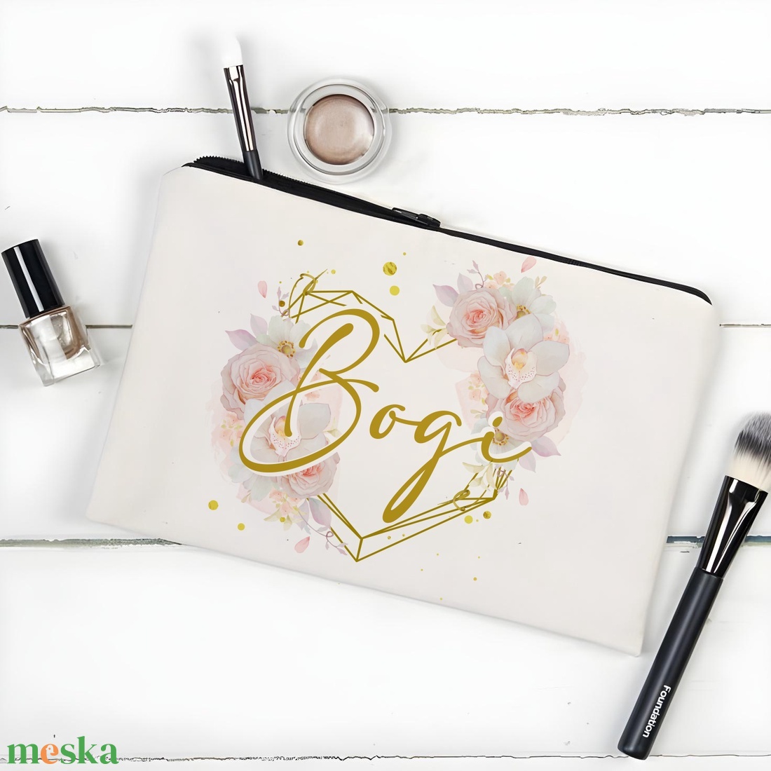 névreszóló sminktáska - táska & tok - neszesszer - Meska.hu