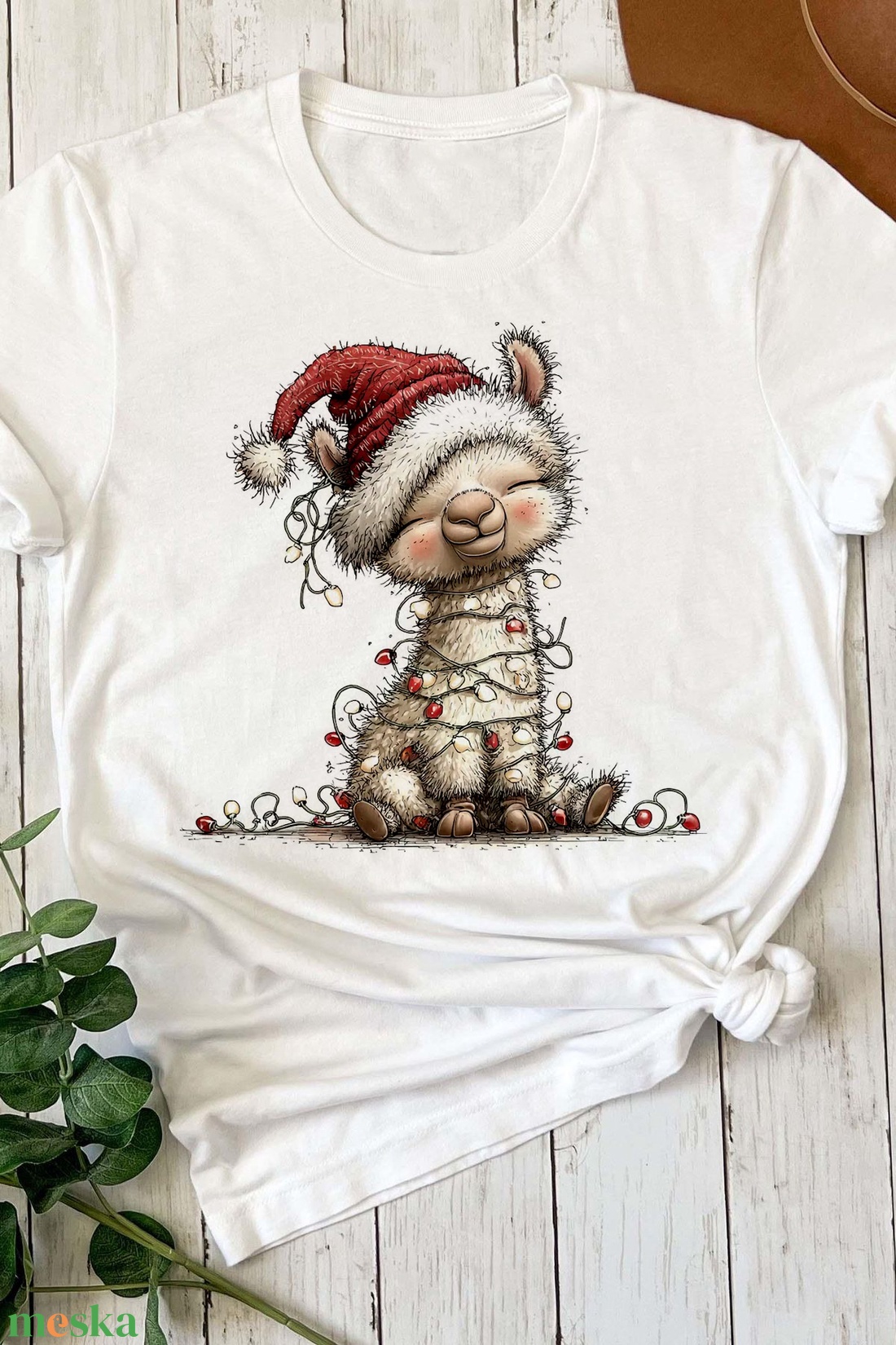 Karácsonyi póló - ruha & divat - női ruha - póló, felső - Meska.hu