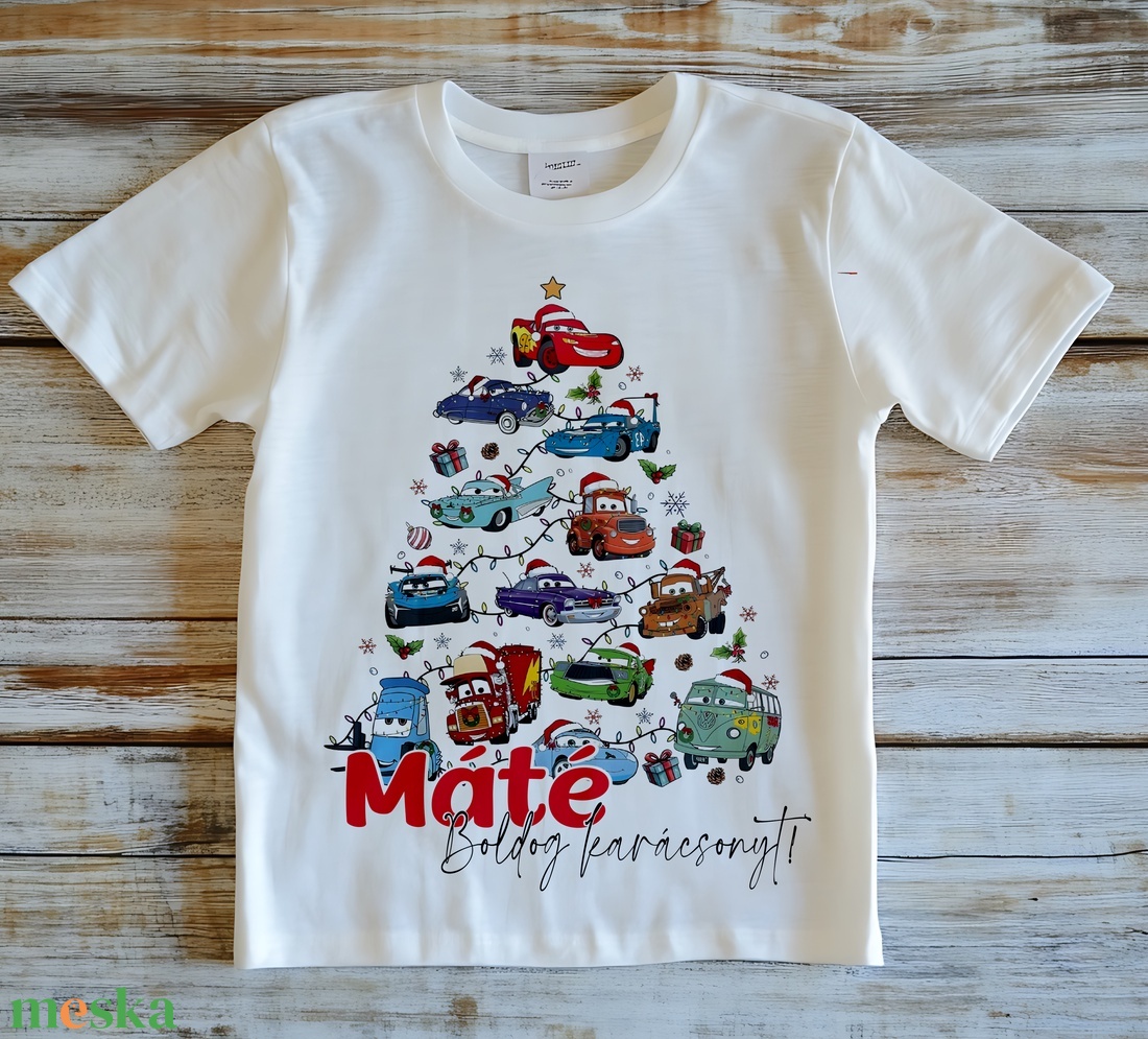 Karácsonyi gyermek póló - ruha & divat - gyerekruha - póló - Meska.hu