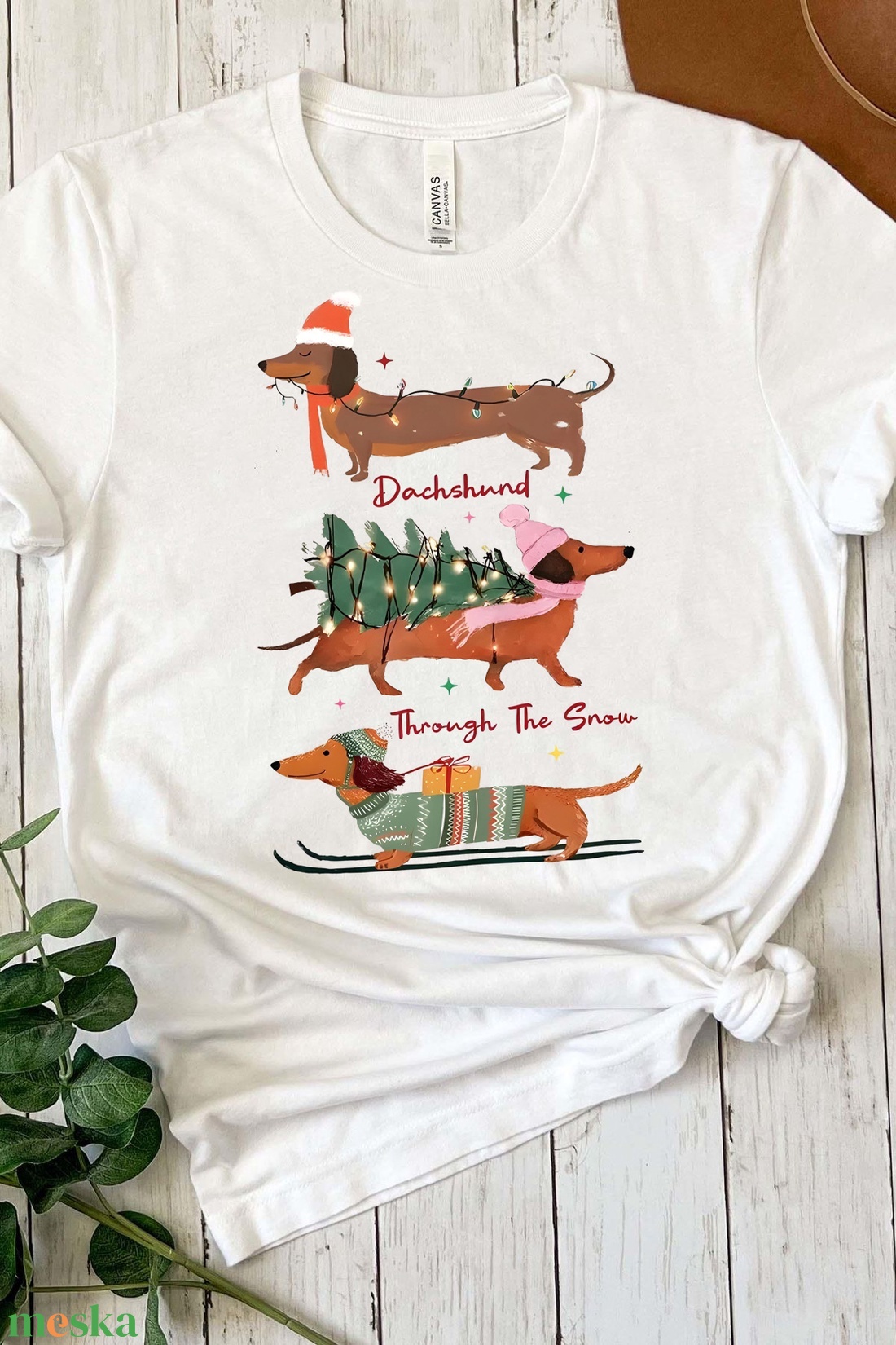 Karácsonyi póló - ruha & divat - női ruha - póló, felső - Meska.hu