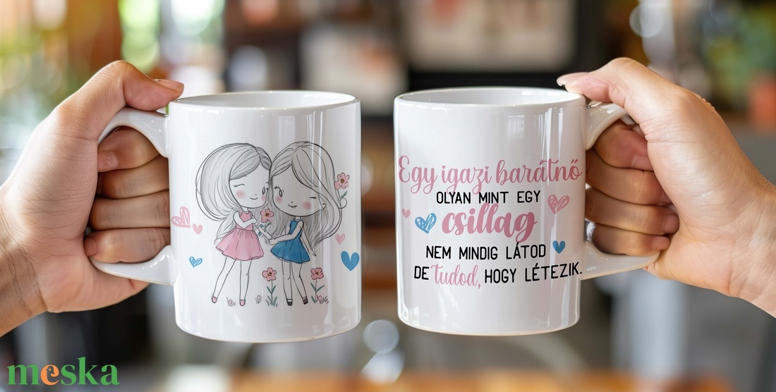 Igazi barátnő - otthon & életmód - konyhafelszerelés, tálalás - tálalás - bögre & csésze - Meska.hu