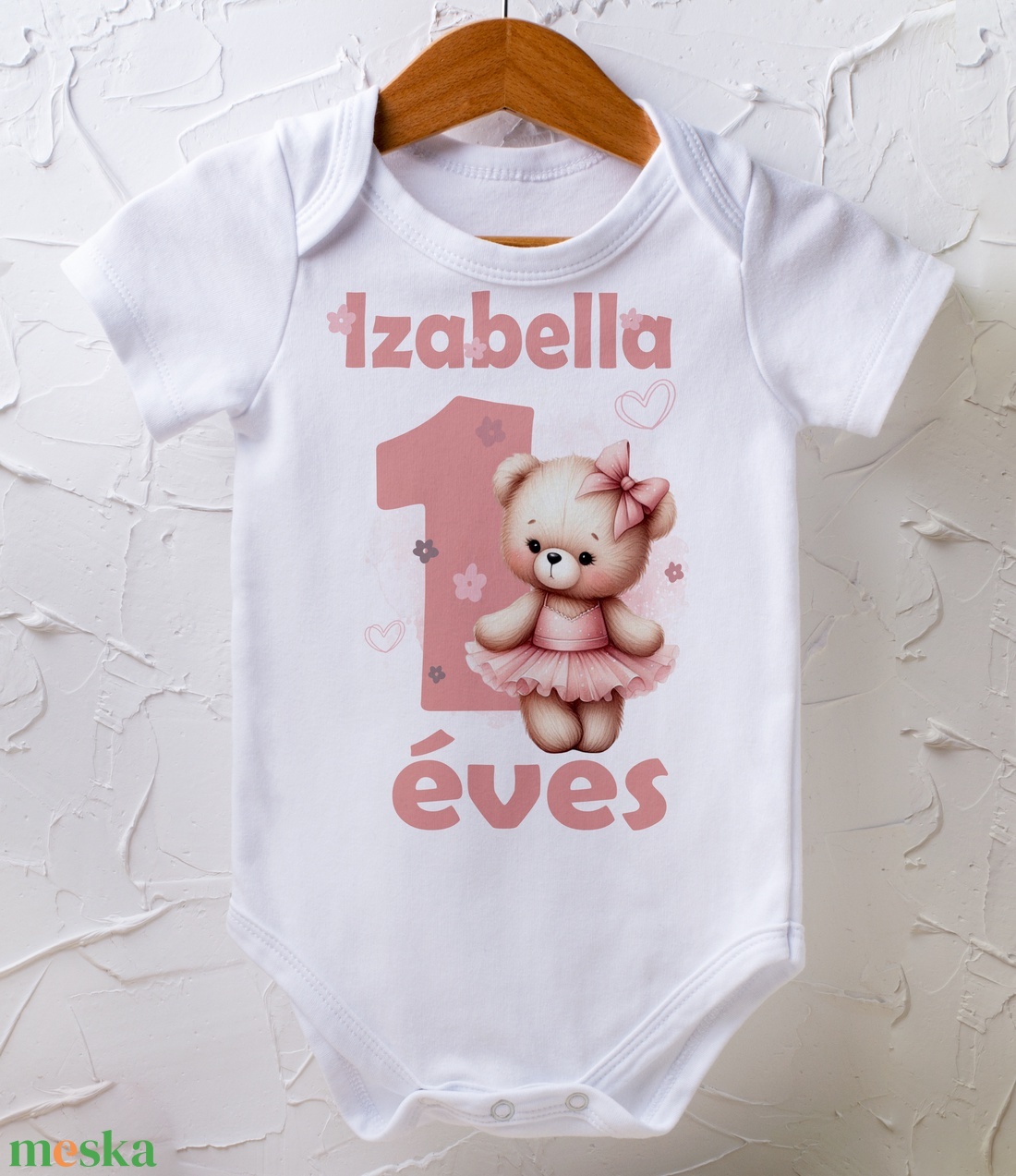 Szülinapi body - egyedi grafikával - baba - mama - babaruházat - baba body - Meska.hu