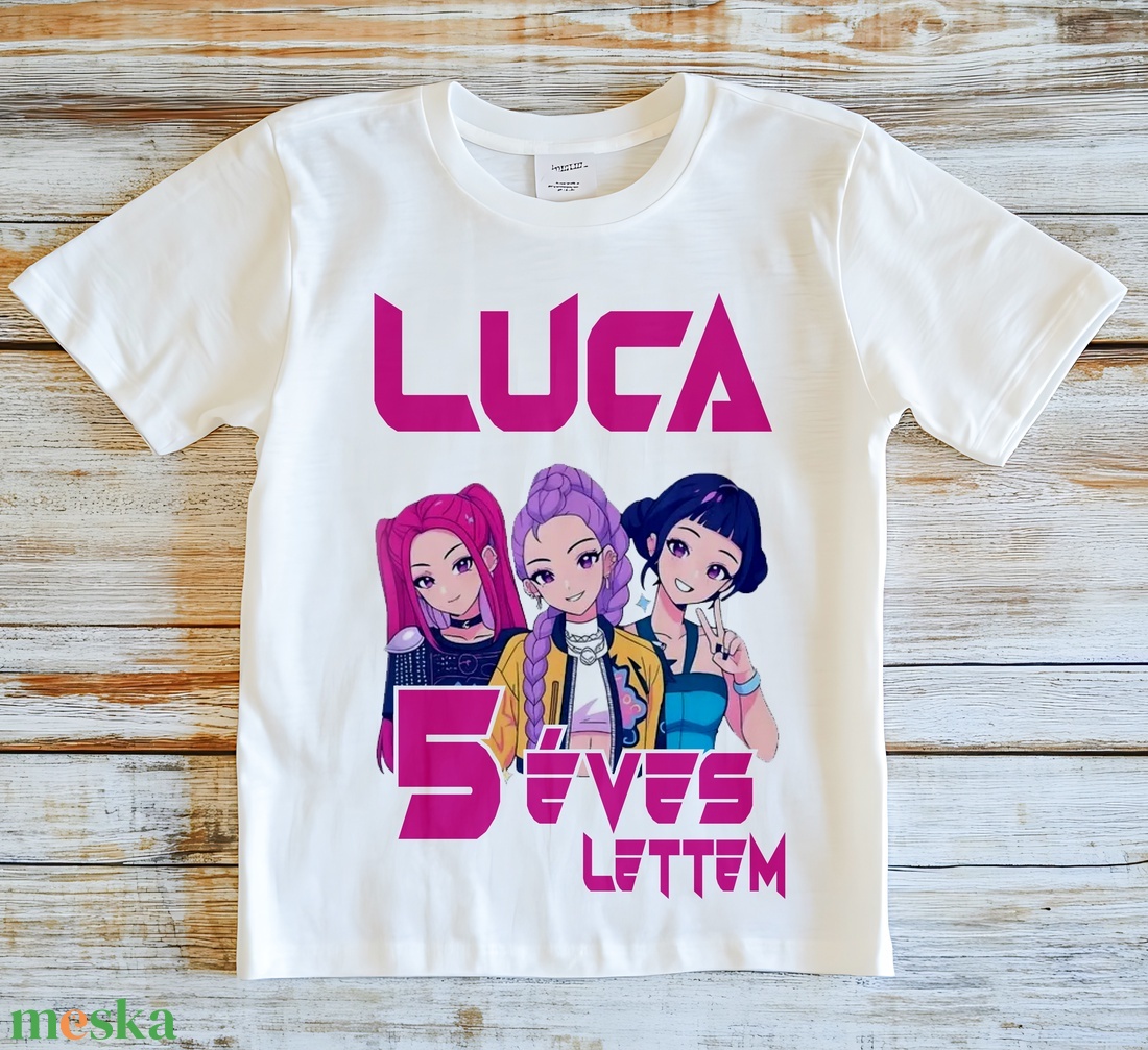 Szülinapi gyermek póló - ruha & divat - gyerekruha - póló - Meska.hu