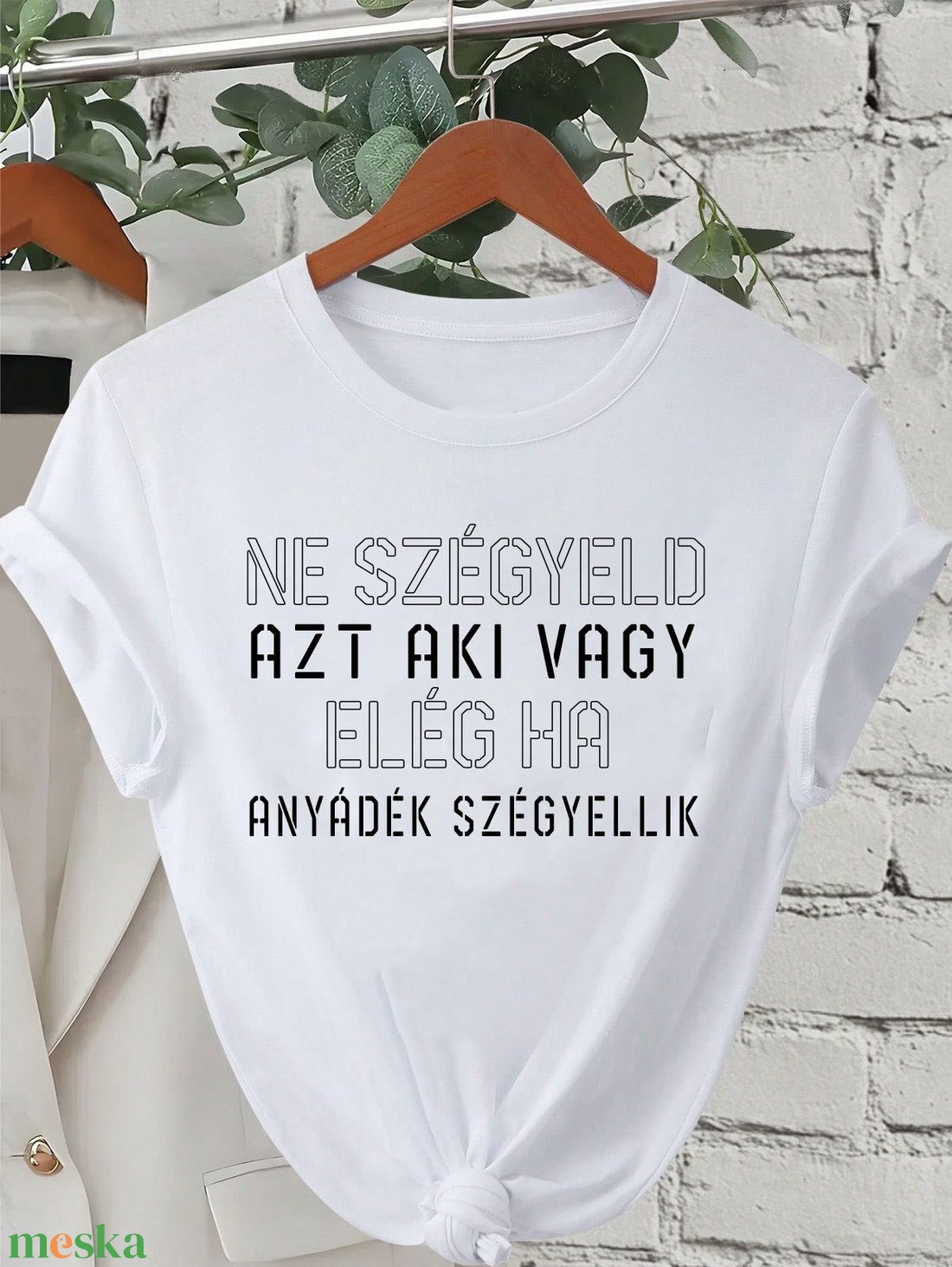 ne szégyeld póló - ruha & divat - női ruha - póló, felső - Meska.hu