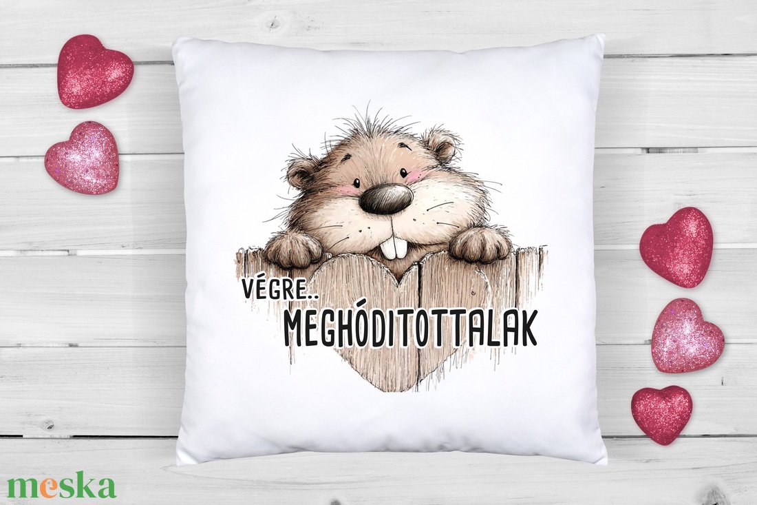 Valentin napi kispárna - otthon & életmód - lakástextil - párna & párnahuzat - díszpárna (belsővel együtt) - Meska.hu