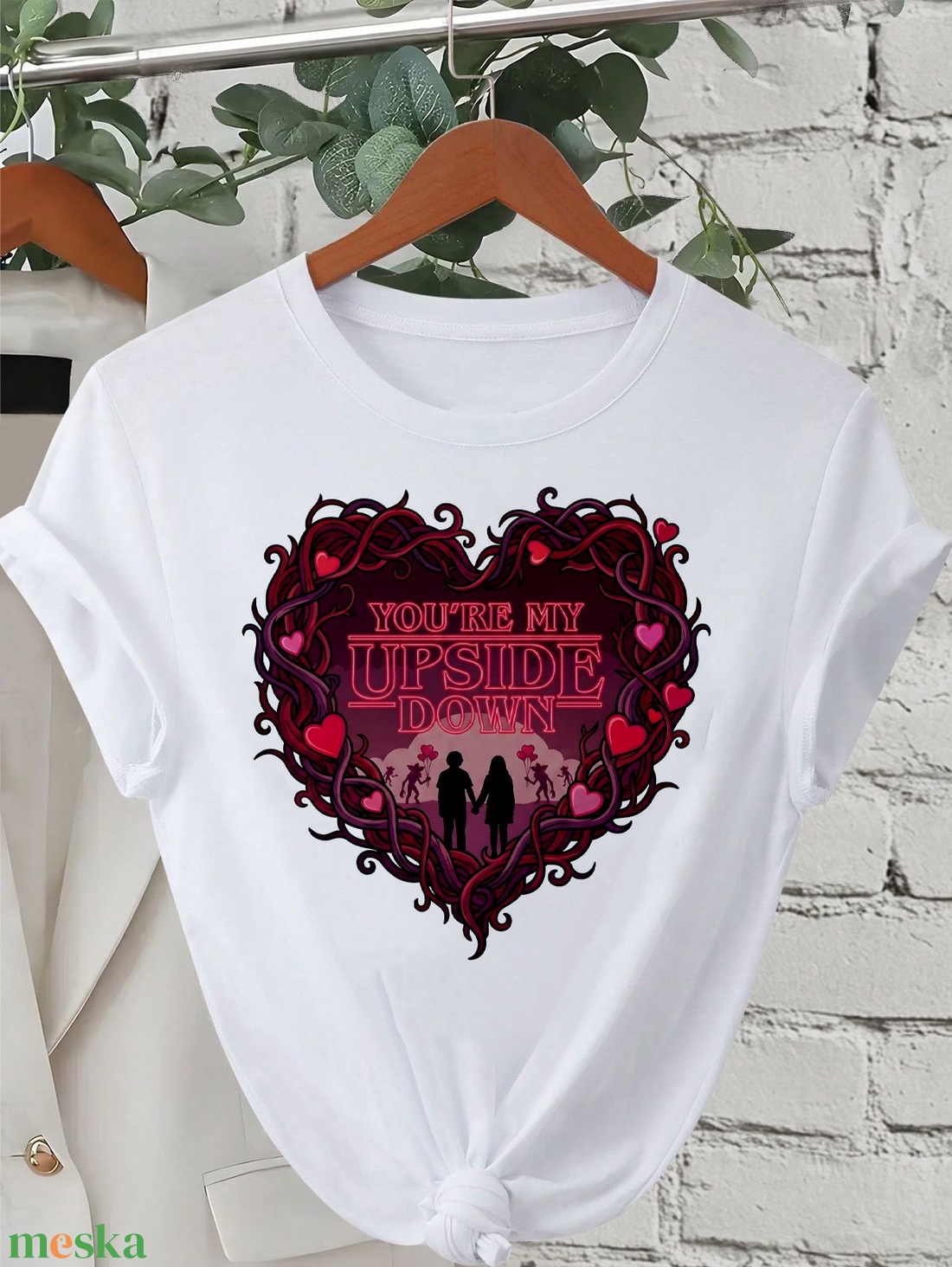 valentin póló - ruha & divat - női ruha - póló, felső - Meska.hu