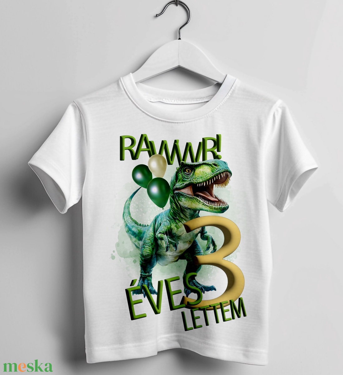 Szülinapi gyermek póló - ruha & divat - gyerekruha - póló - Meska.hu