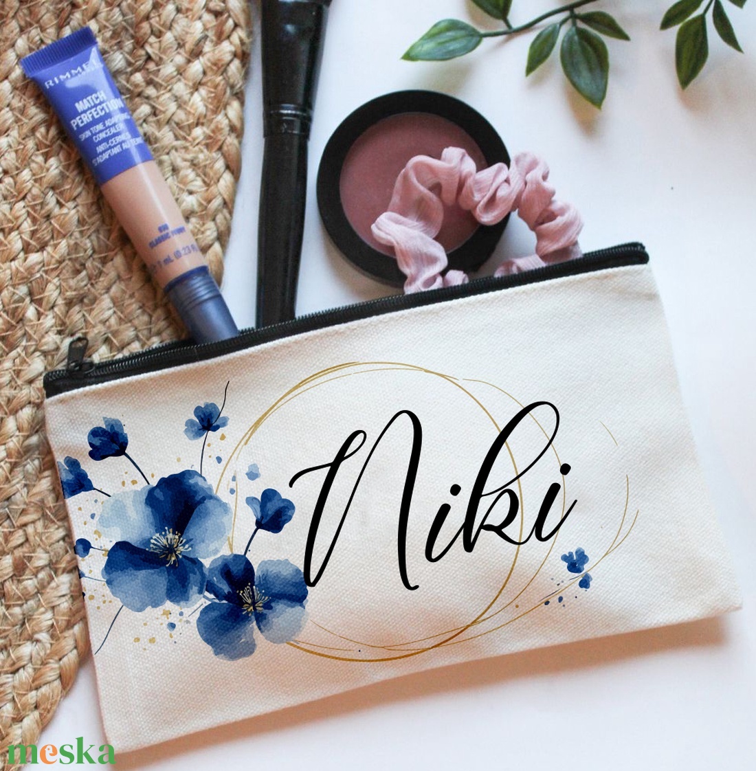 névreszóló sminktáska - táska & tok - neszesszer - Meska.hu