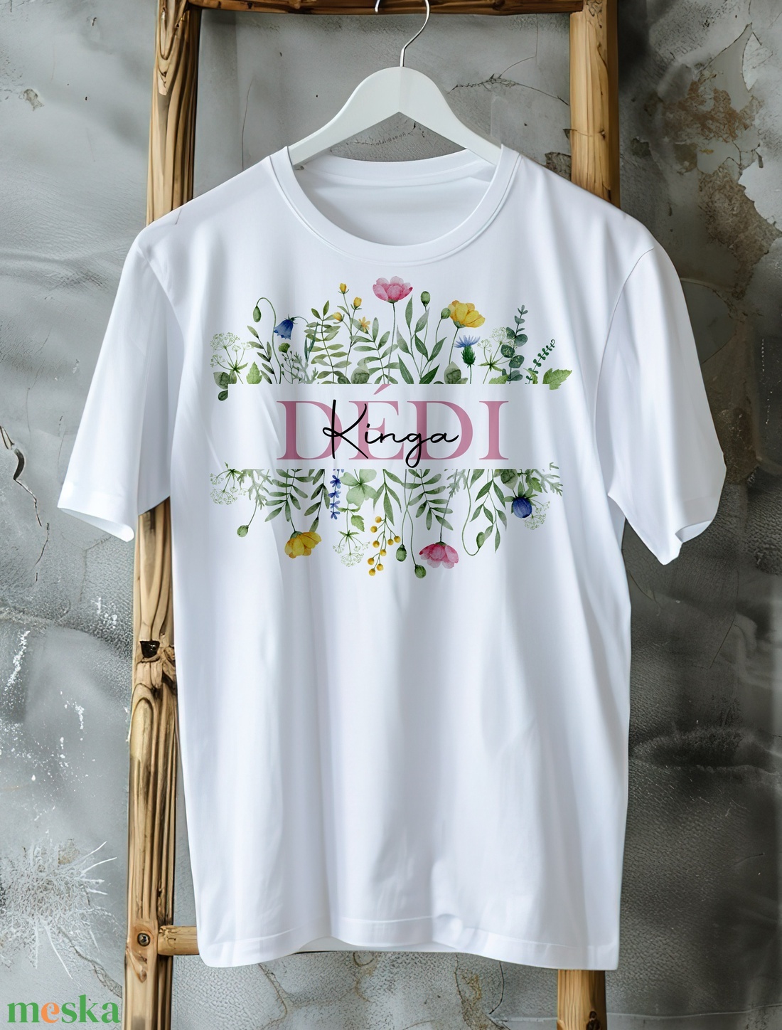 Dédi póló - dédunoka nevével - ruha & divat - női ruha - póló, felső - Meska.hu