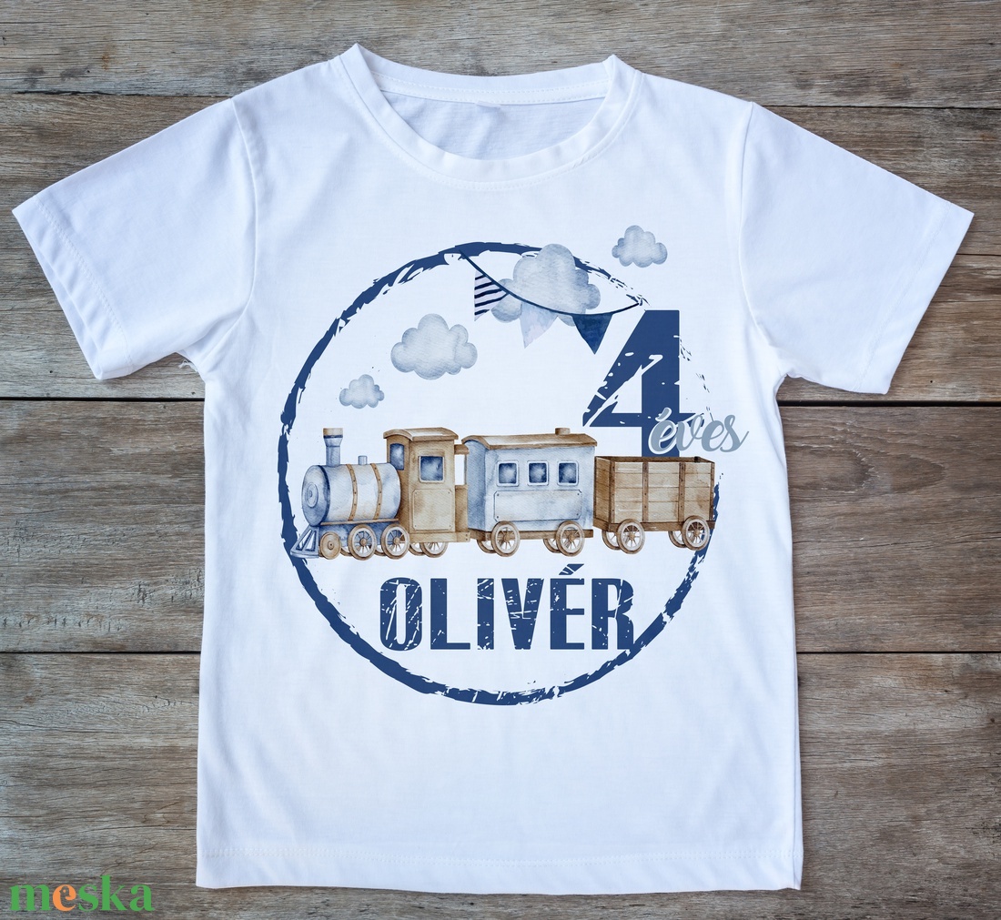 Szülinapi gyermek póló - ruha & divat - gyerekruha - póló - Meska.hu