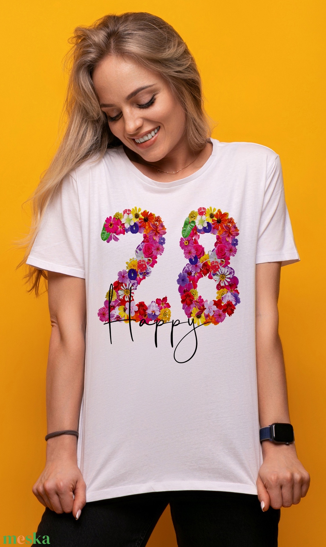 szülinapi póló - ruha & divat - női ruha - póló, felső - Meska.hu