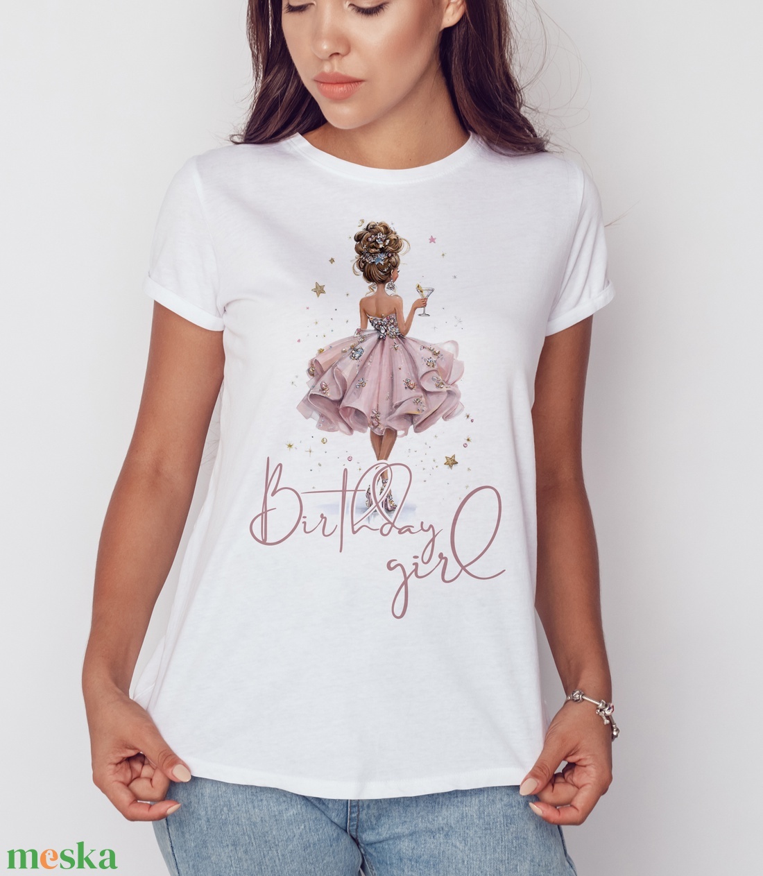 szülinapi póló - ruha & divat - női ruha - póló, felső - Meska.hu