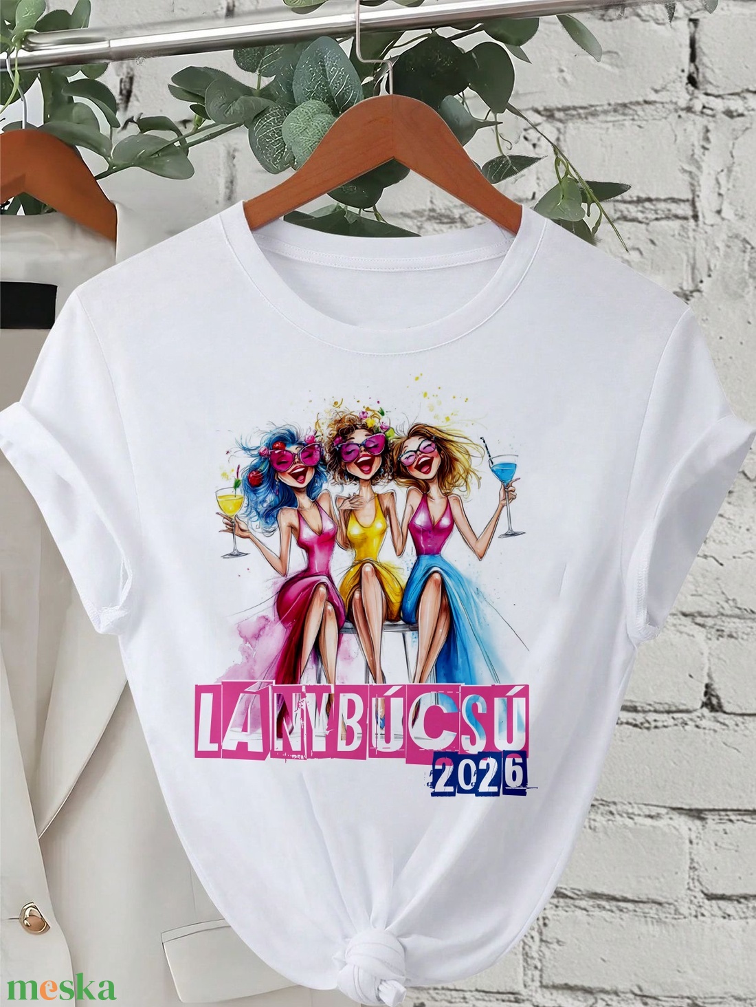 lánybúcsús póló - kérd névre szólóan - esküvő - lánybúcsú - Meska.hu