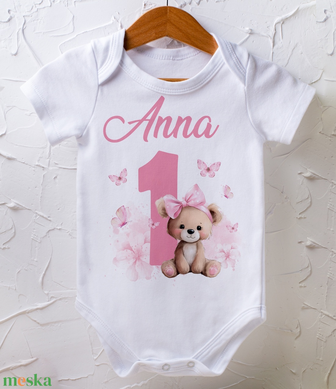 Szülinapi body - egyedi grafikával - baba - mama - babaruházat - baba body - Meska.hu