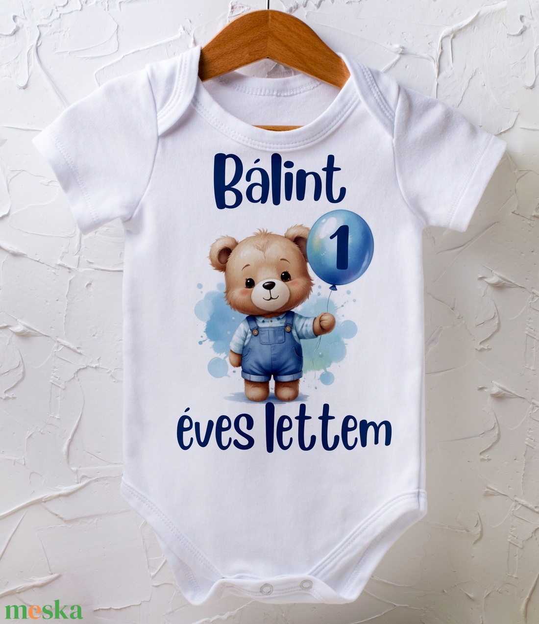 Szülinapi body - egyedi grafikával - baba - mama - babaruházat - baba body - Meska.hu