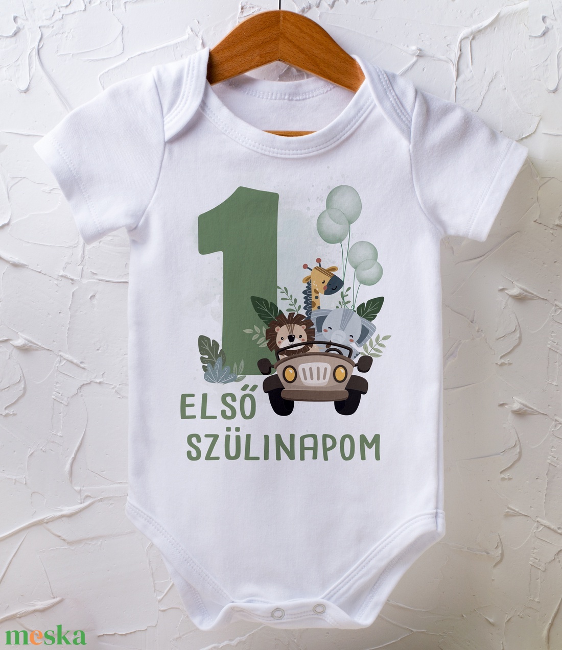 Szülinapi body - egyedi grafikával - baba - mama - babaruházat - baba body - Meska.hu