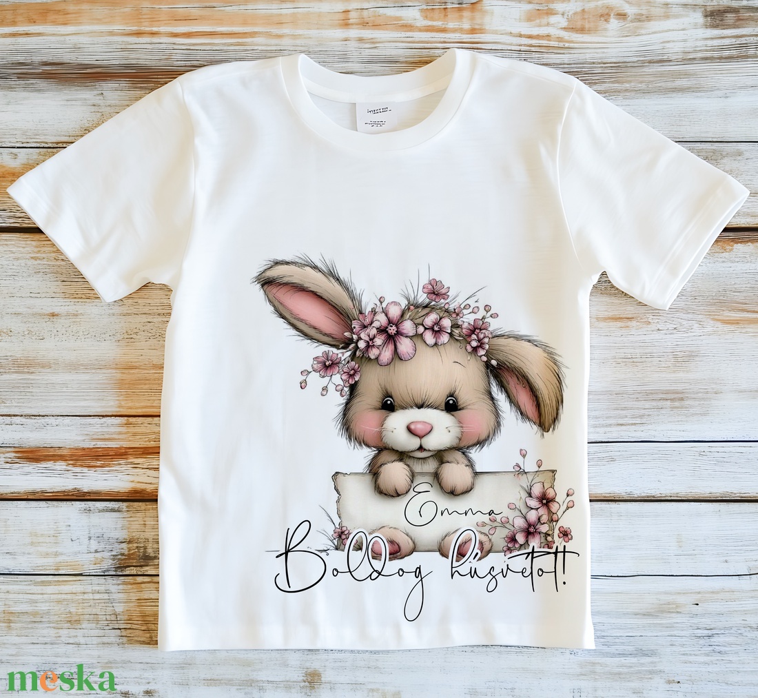Húsvéti póló - gyerekeknek - ruha & divat - gyerekruha - póló - Meska.hu
