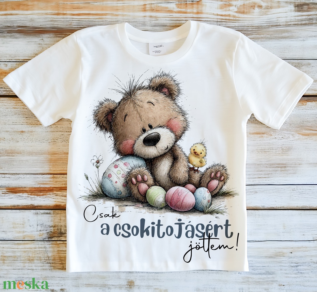 Húsvéti póló - gyerekeknek - ruha & divat - gyerekruha - póló - Meska.hu