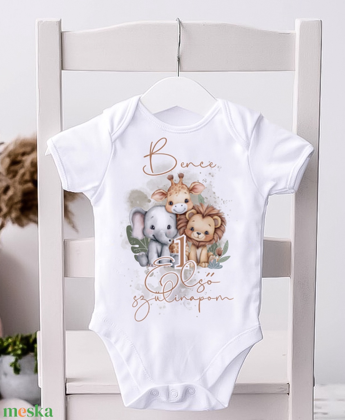 Szülinapi body - egyedi grafikával - baba - mama - babaruházat - baba body - Meska.hu